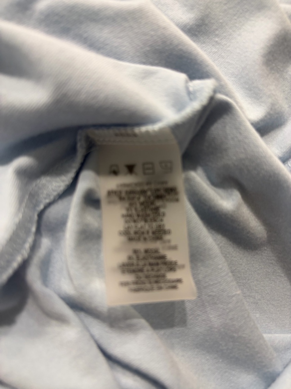 Elie Tahari Asymmetric Knot T- Shirt Blue 👕 - Picture 4 of 6